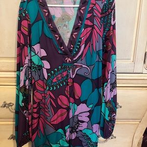 Stunning Hale Bob dress. Size large. In new condition.